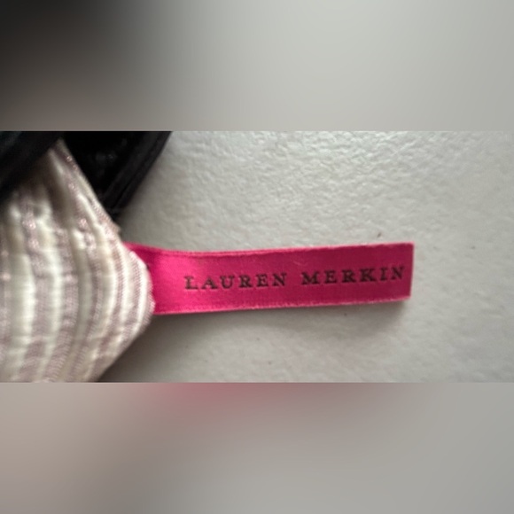 LAUREN MERKIN | Louise Glossy, clutch purse.